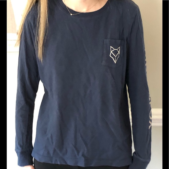 Prince & Fox navy long sleeve T-shirt - Picture 6 of 7